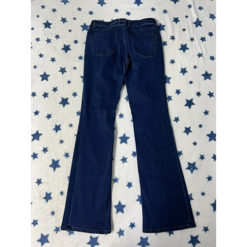 Tommy Bahama Womens Dark Wash Jeans 29x33 Slim Straight Denim Blue - Picture 9 of 10
